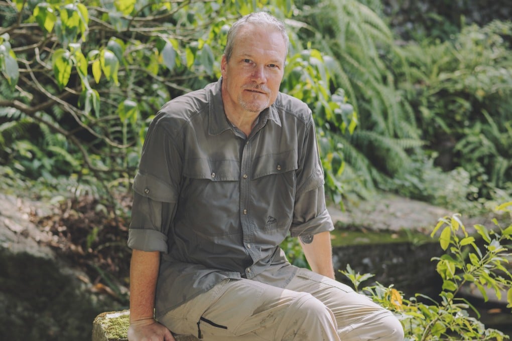 Dr Gary Ades speaks on animal conservation and ecology in Hong Kong. Photo: Jocelyn Tam