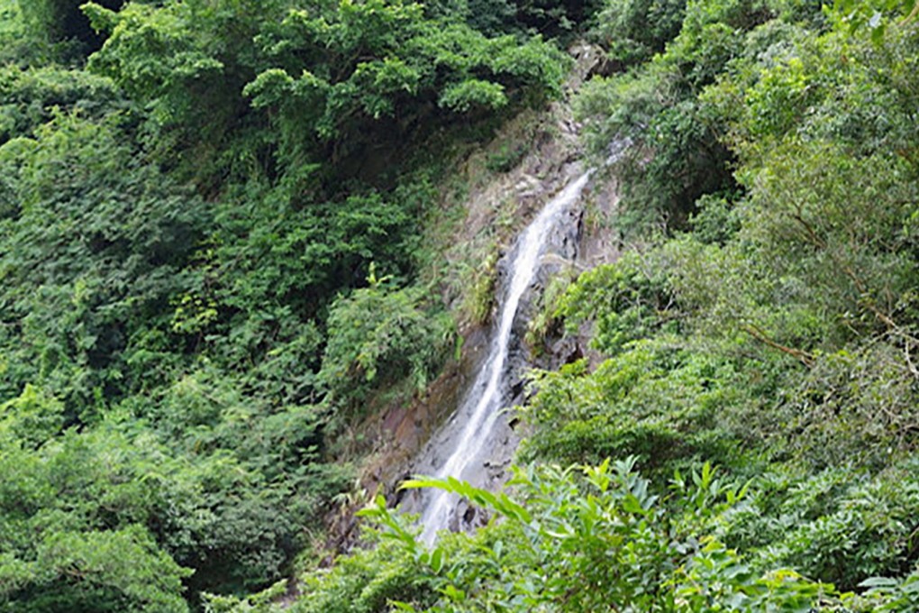 The man fell to his death at a mountain stream in the New Territories. Photo: Handout