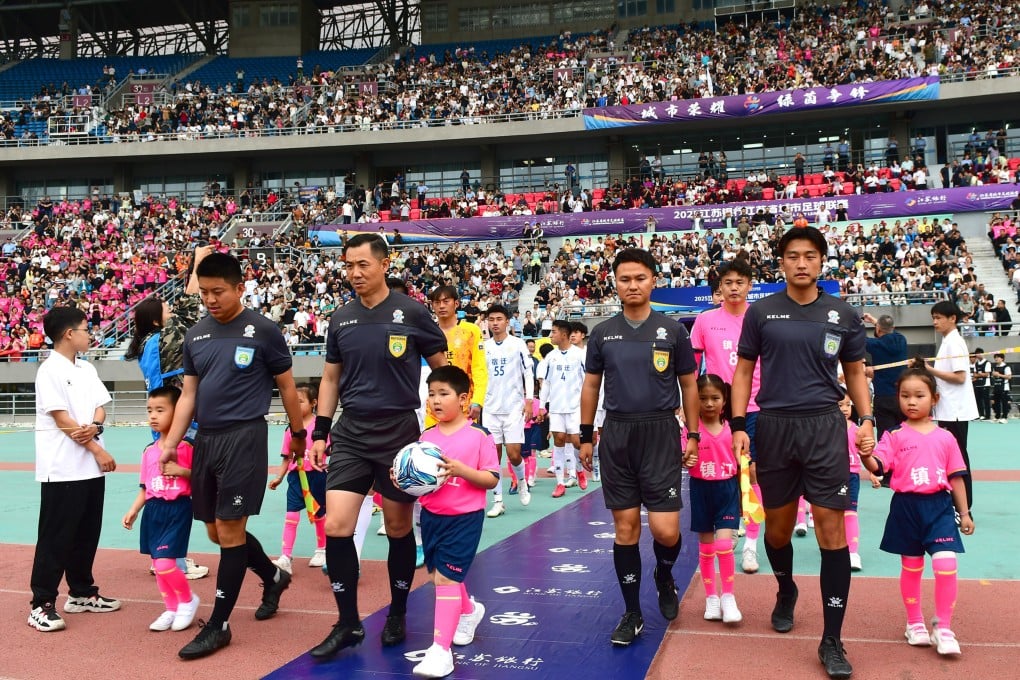 Each Su Super League game is attracting around 25,000 people to stadiums all over Jiangsu province. Photo: Handout