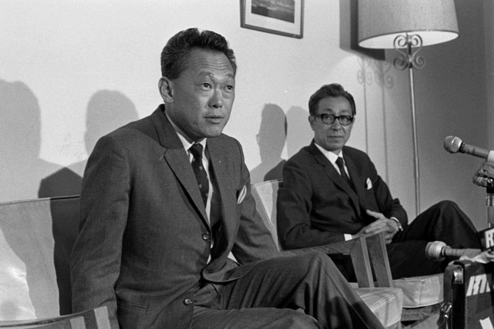 Interview of Singapore leader Lee Kuan Yew during a visit in Hong Kong, November 20, 1970. Photo: Handout