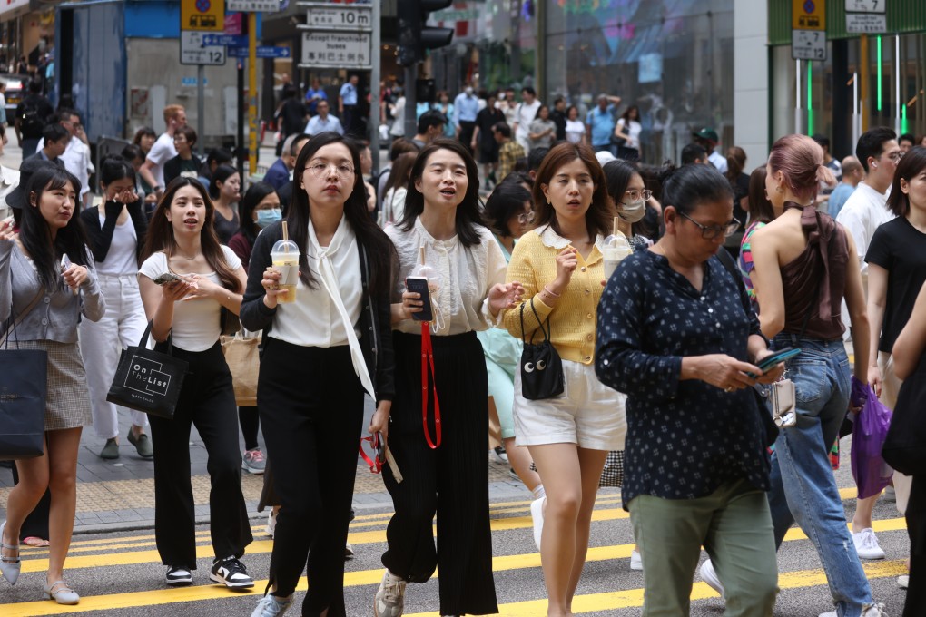 A crossroad in Central on May 17, 2024. Photo: Yik Yeung-man.