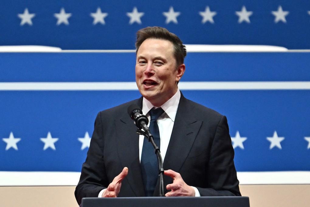 Tesla and SpaceX CEO Elon Musk he speaks in Washington in January. Photo: TNS