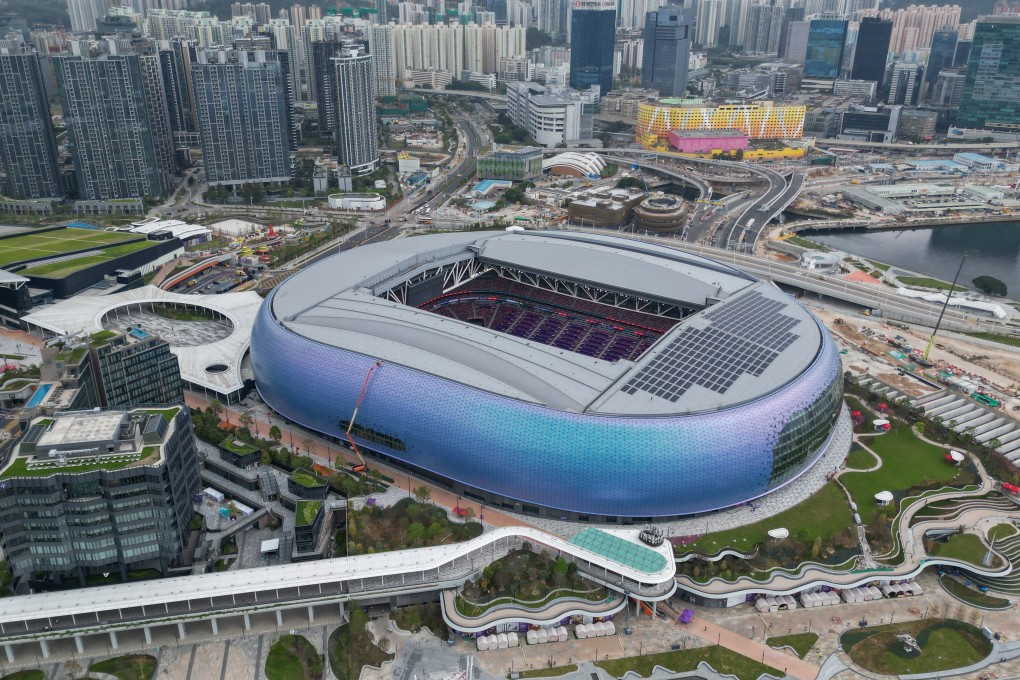 Kai Tak Sports Park, Hong Kong’s newest venue for hosting major sports events, as seen on March 27.
Photo: May Tse