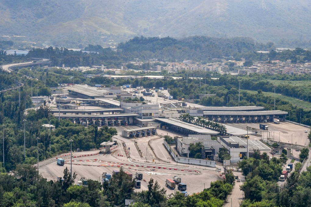 The Huanggang land crossing between Shenzhen and Hong Kong. Photo: Handout