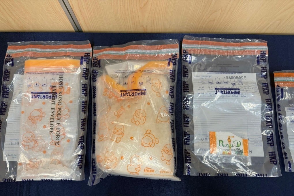 Police seized narcotics worth about HK$530,000 hidden inside the teen’s Mong Kok home. Photo: Handout