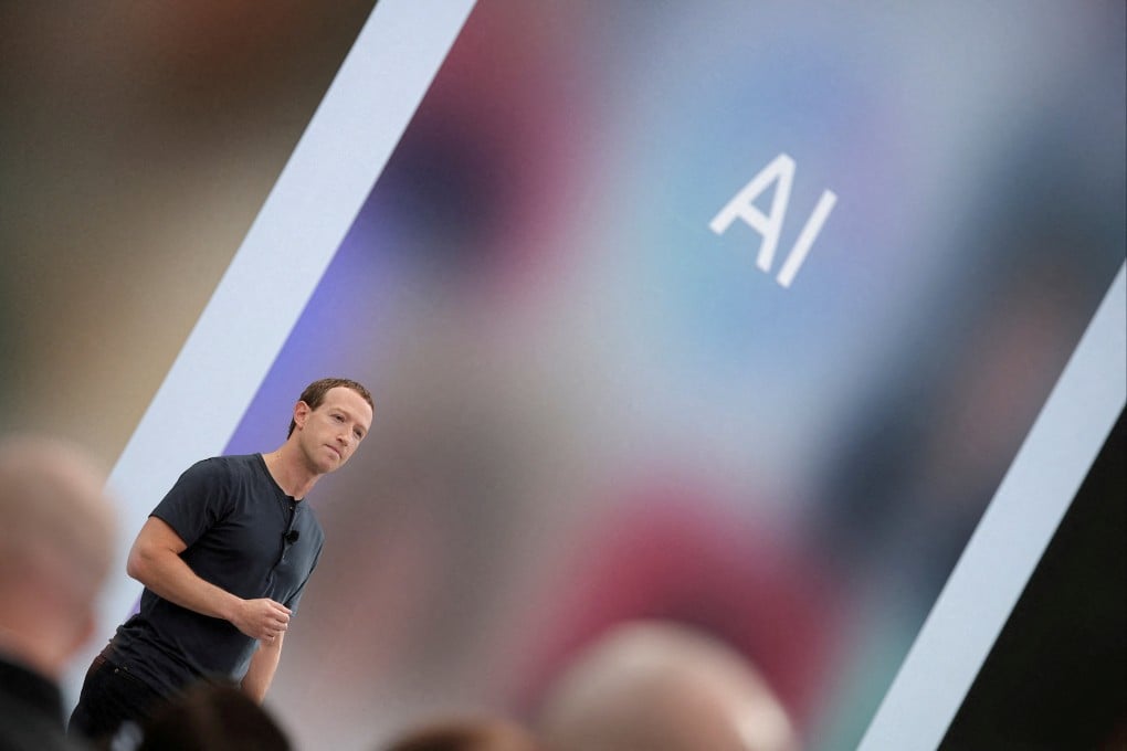 Meta CEO Mark Zuckerberg speaks at the Meta Connect event at the company’s headquarters in Menlo Park, California, in 2023. Photo: Reuters