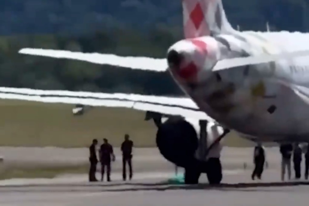 Man sucked into plane engine at Italy's Bergamo airport; flights suspended  | South China Morning Post