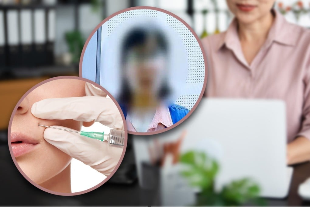 A woman in China embezzled US$2.4 million from her boss to fund cosmetic surgeries and a lavish lifestyle. Photo: SCMP composite/Shutterstock/Sina
