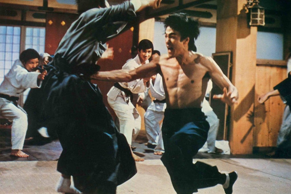 Bruce Lee in a still from Fist of Fury. The film is one of 100 classic kung fu films that the Chinese movie industry plans to revitalise using AI. Photo: Golden Harvest