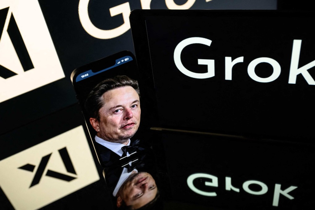 Grok AI, developed by Musk’s xAI, faced backlash for antisemitic remarks on X, prompting efforts to remove offensive content and ban hate speech. Photo: AFP