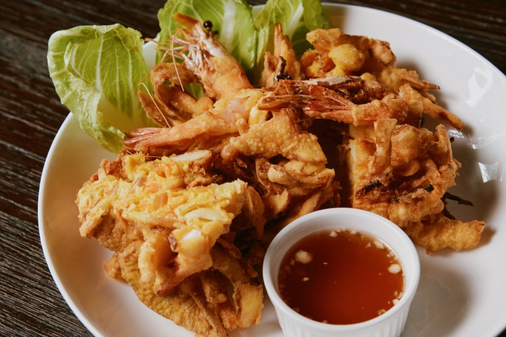 Potato Peel Banh Tom by  Soho Banh Mi chef John Nguyen is one of the recipes in Conscious Cooking – Asian Delights, a new cookbook that uses kitchen scraps that would otherwise go to waste.