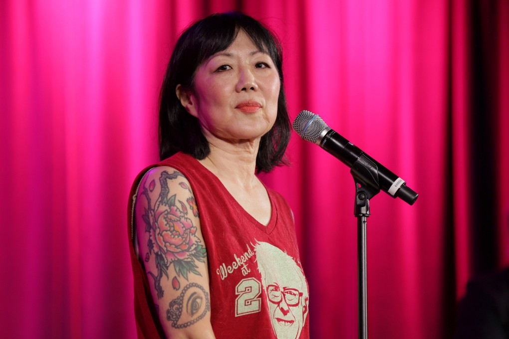 Margaret Cho at The Drop: Margaret Cho show in Los Angeles, California, in April 2025. She will be joined by more than 30 Asian stand-up comedians, including Hasan Minhaj and Kumail Nanjiani, for the Belly Laughs Comedy and Food Festival on July 12 and 13. Photo: Getty Images