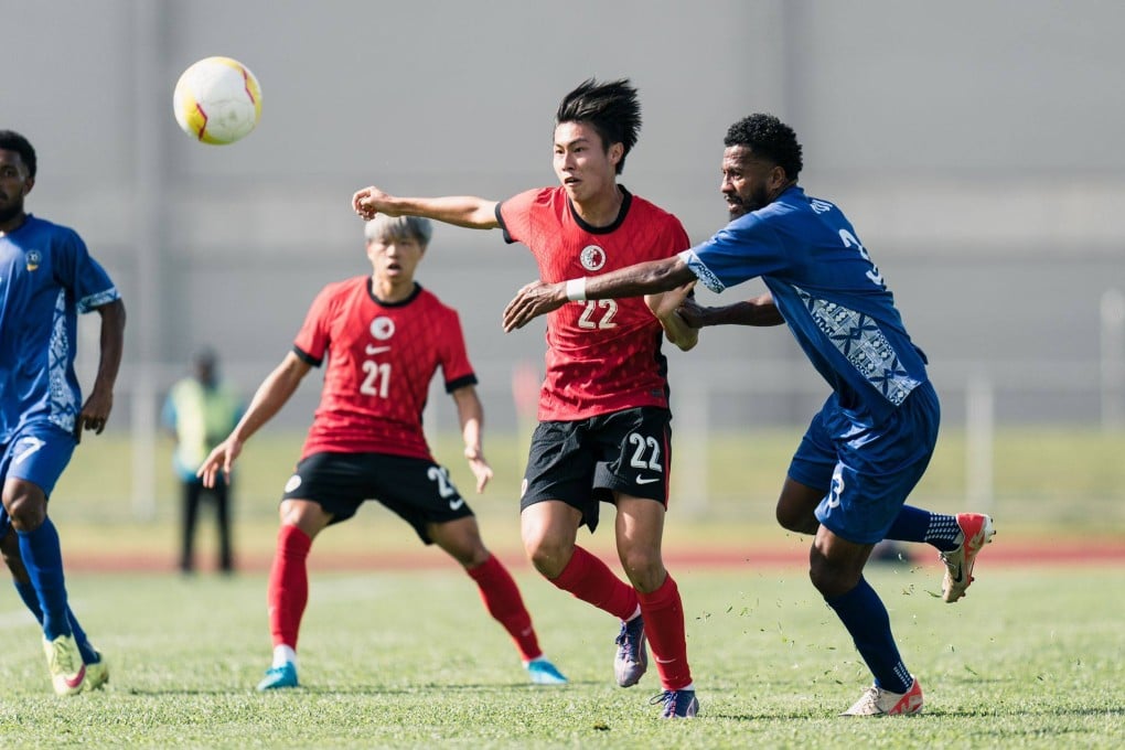 Max Poon Pui-hin wants a Hong Kong recall after swapping Kitchee for Lee Man. Photo: HKFA