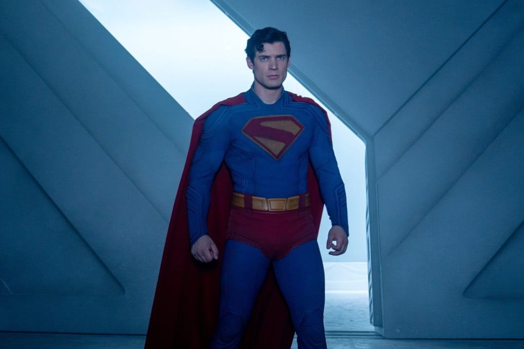 David Corenswet in a still from Superman (2025), directed by James Gunn. Photo: Warner Bros