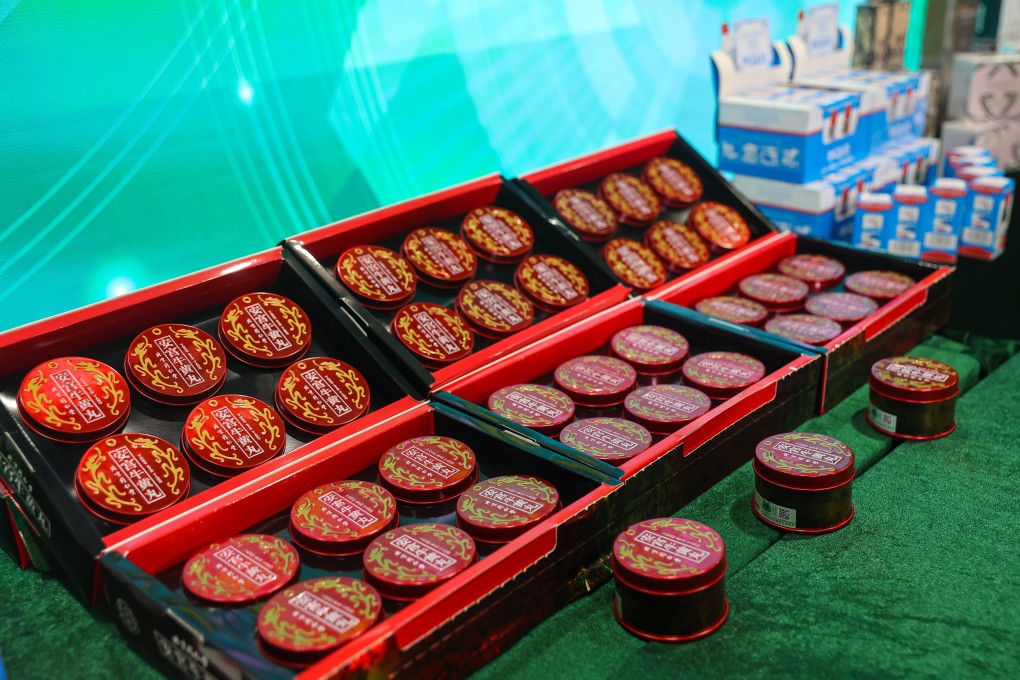 Hong Kong customs officers have seized about 950 suspected counterfeit items and 39,000 controlled drug tablets with an estimated market value of HK$1.1 million. Photo: Edmond So