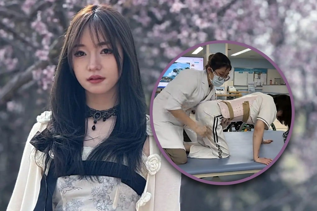 A Chinese woman who was left a paraplegic due to a car crash caused primarily by her boyfriend is heartbroken after the man left her despite pledging his support. Photo: SCMP composite/Douyin