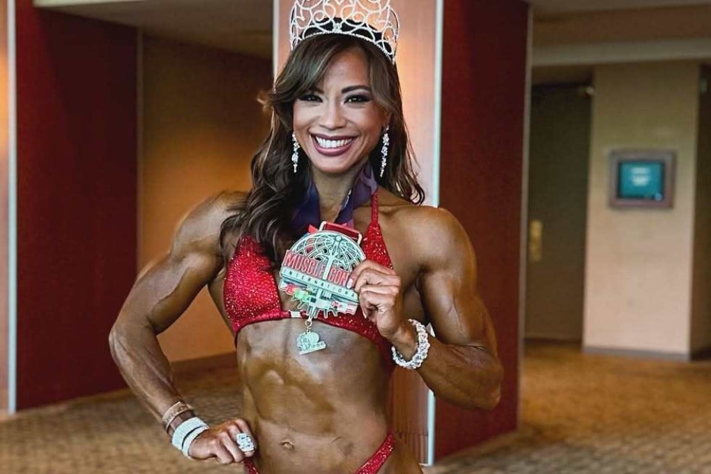Daniella Means is a professional bodybuilder and champion powerlifter. She was also previously a rugby player for the Hong Kong team. Photo: Instagram/daniellameans
