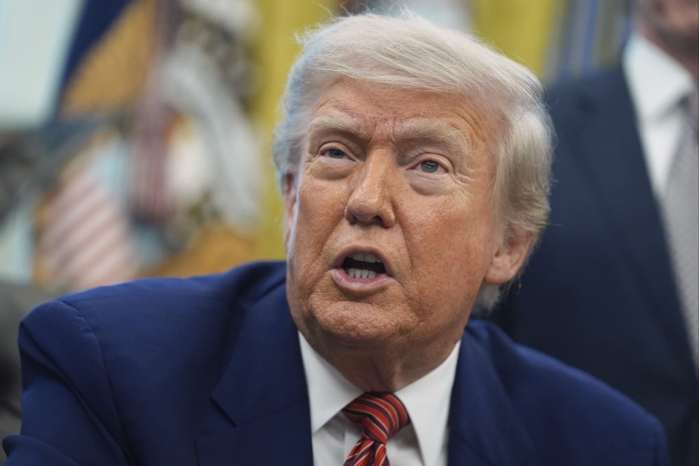 US President Donald Trump dispatched tariff letters to six more countries on Wednesday. Photo: AP