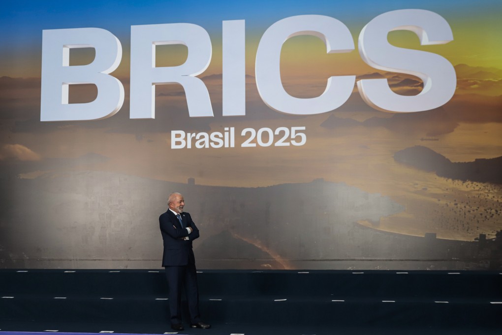 Brazil’s President Luiz Inacio Lula da Silva arrives for the group photo at the 17th Brics Summit in Rio de Janeiro, Brazil, on July 7. Photo: dpa