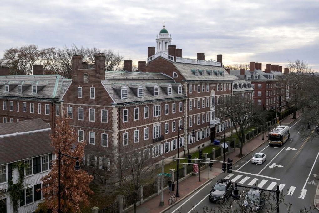 The Harvard campus is pictured in Cambridge, Massachusetts, in December 2023. Photo: Reuters