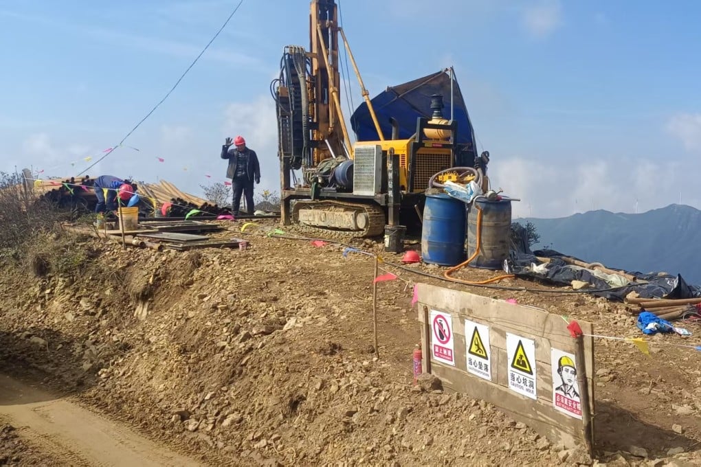 China says it has recently discovered a massive deposit of 490 million tonnes of lithium ore in central Hunan province. Photo: Handout