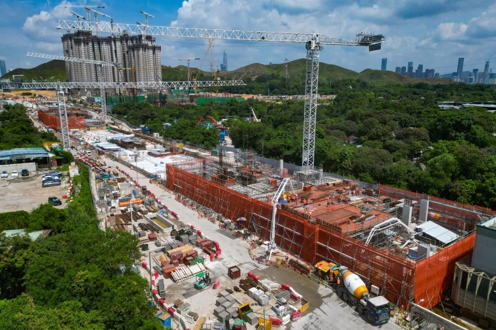 The Kwu Tung MTR station is expected to be completed in 2027. Photo: Eugene Lee