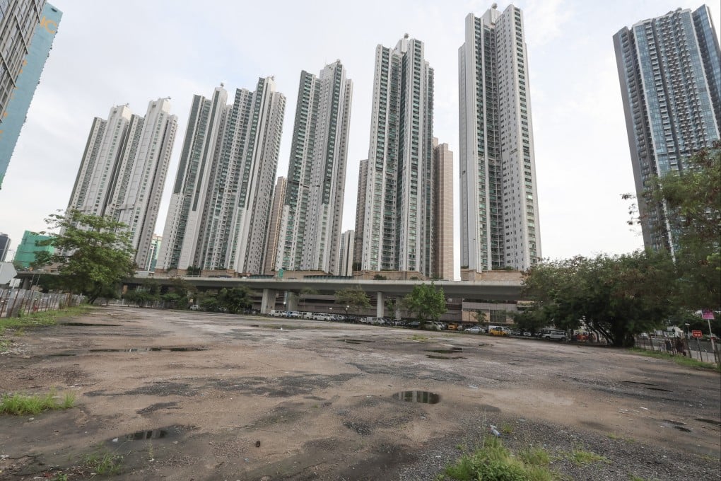 View of a plot at the junction of Wing Shun Street and Texaco Road in Tsuen Wan, which will be offered for sale this quarter. Photo: Edmond So
