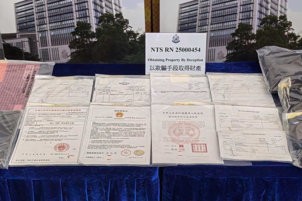 Police say the scammers used fake documents to deceive their victims. Photo: Handout