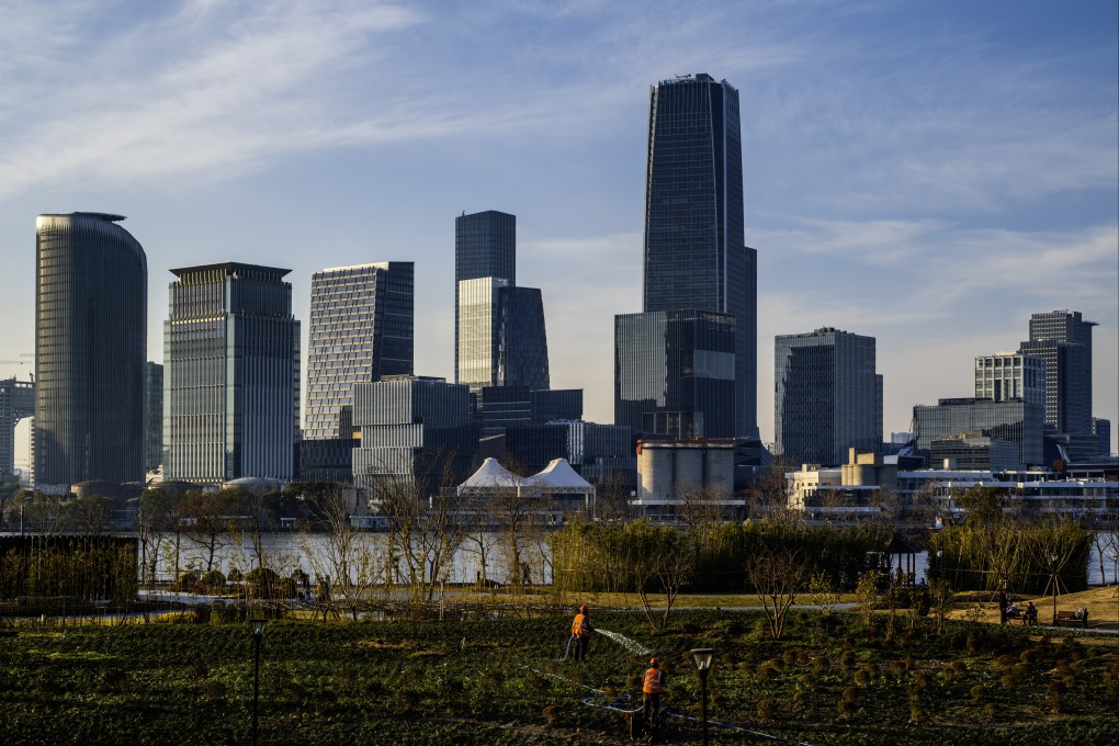 The redevelopment of the West Bund in Shanghai’s Xuhui district started in 2010. Photo: Getty Images