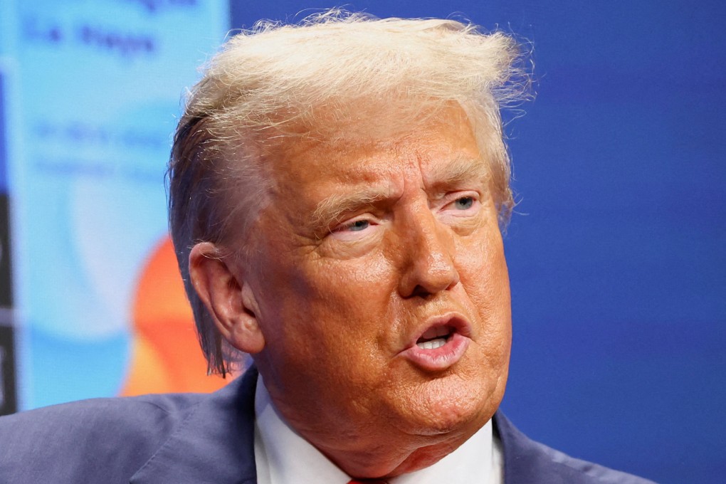 US President Donald Trump speaks during a press conference at the Nato summit in The Hague, Netherlands on June 25. Photo: Reuters