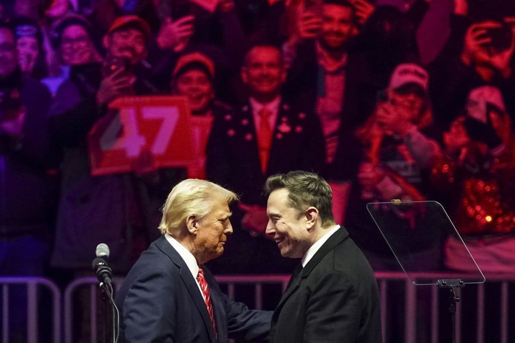 Donald Trump has threatened to deport Elon Musk and cut off his US government subsidies. Photo: EPA