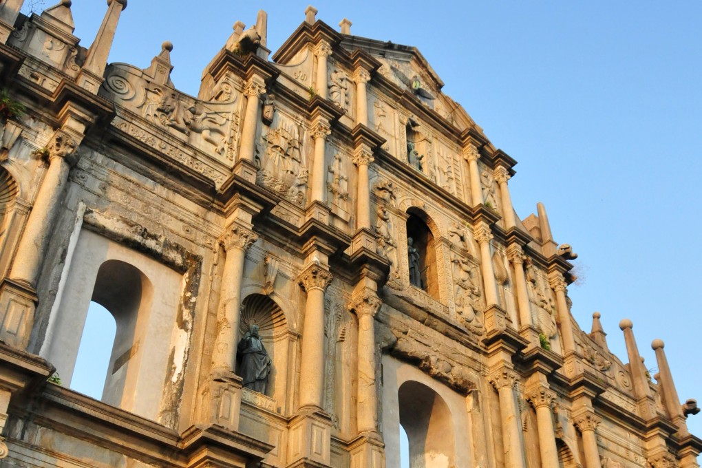 Ruins of St Paul’s Cathedral in Macau. Photo: Getty Images
