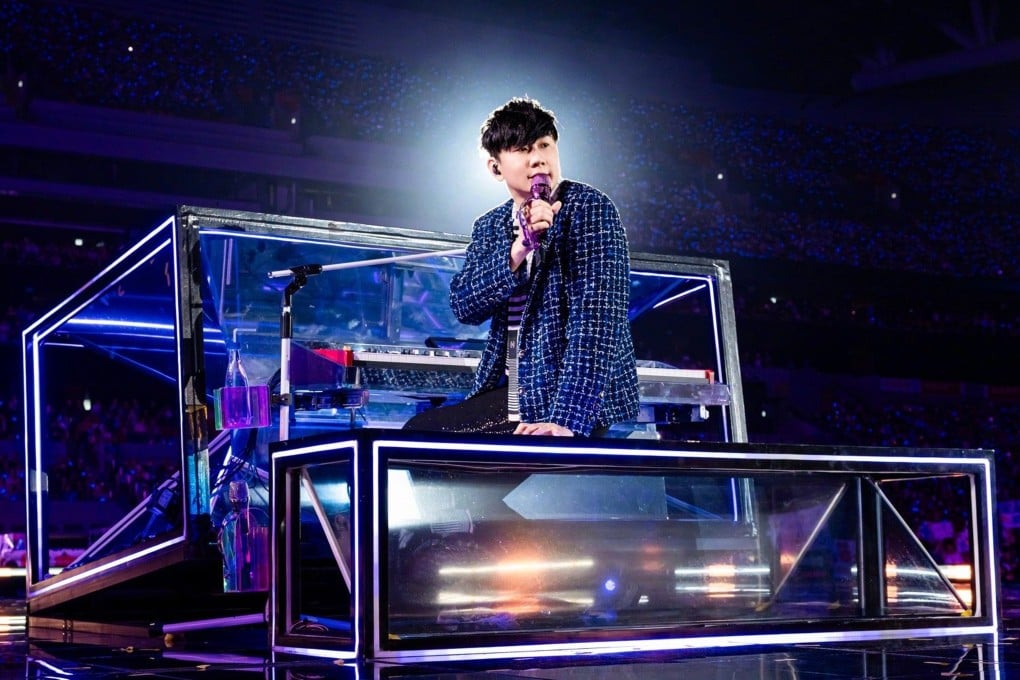 JJ Lin held two concerts at Hong Kong’s new Kai Tak stadium in May. Photo: Weibo/JJ Lin