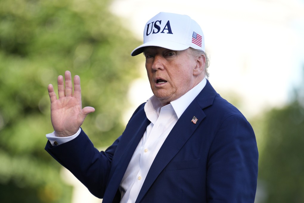 US President Donald Trump waves to reporters on the South Lawn at the White House on July 6, 2025. Photo: TNS