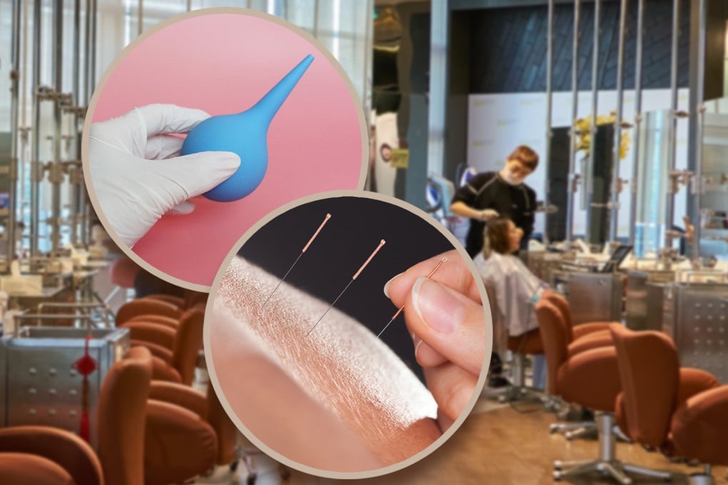 A Chinese man spent US$600,000 at a hair salon for detox treatments, experienced pain, and was denied a refund. Photo: SCMP composite/Shutterstock