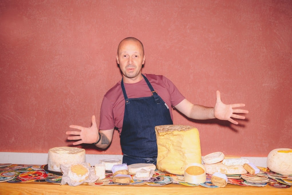 Jeremy Evrard at Roucou, Hong Kong’s “first cheese omakase and bar”. Photo: Jocelyn Tam