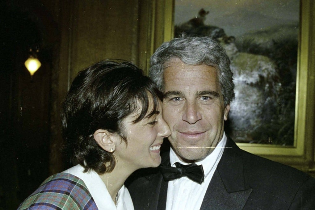 This undated trial evidence image obtained from the US District Court for the Southern District of New York shows British socialite Ghislaine Maxwell and US financier Jeffrey Epstein. Photo: US District Court for the Southern District of New York/AFP
