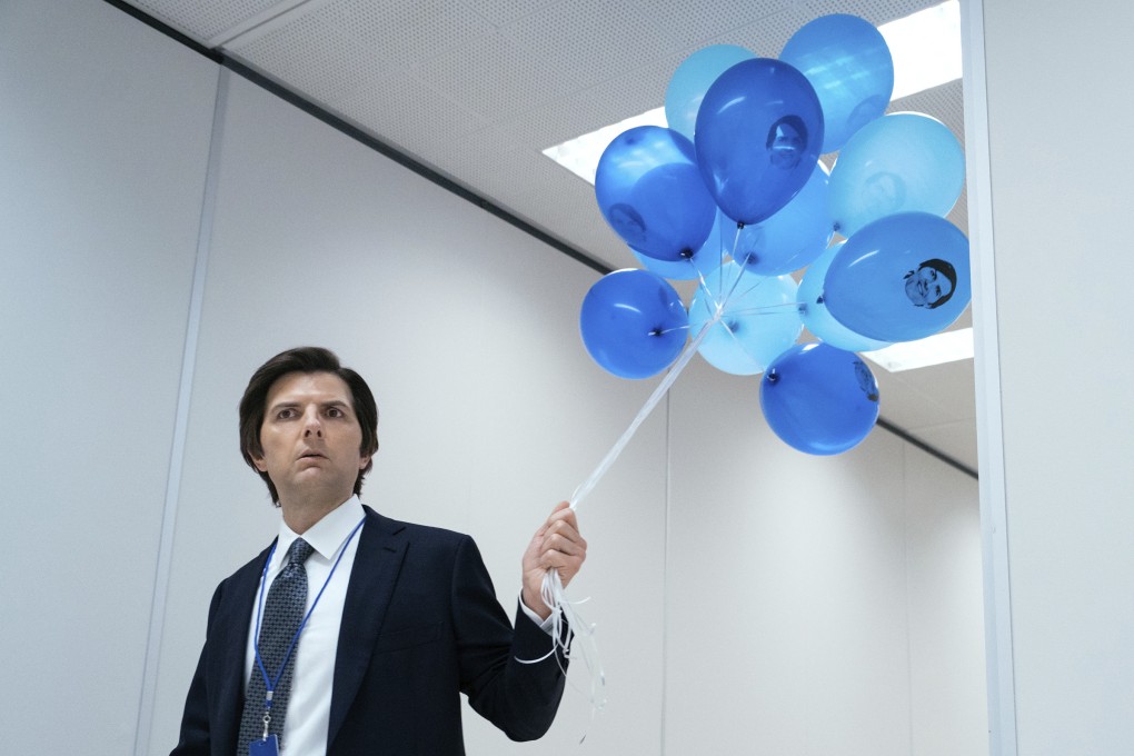 Adam Scott appears in a scene from “Severance”. Photo: Apple TV+ via AP