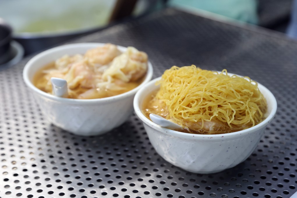 Bowls of wonton noodles at Mak Man Kee in Jordan, Hong Kong, one of the places where Terrence Tang, head of wine and spirits for Asia at auction house Bonhams, goes for late-night comfort eating. Photo: Edmond So