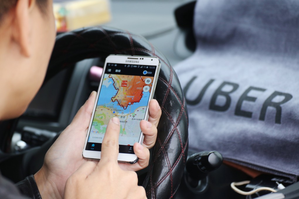 Uber has operated in a legal grey area in Hong Kong since 2014. Photo: Felix Wong