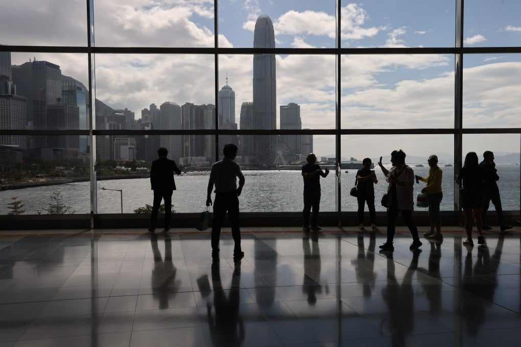 Victoria Harbour, seen from inside the Hong Kong Convention and Exhibition Centre in Wan Chai. Photo: Dickson Lee