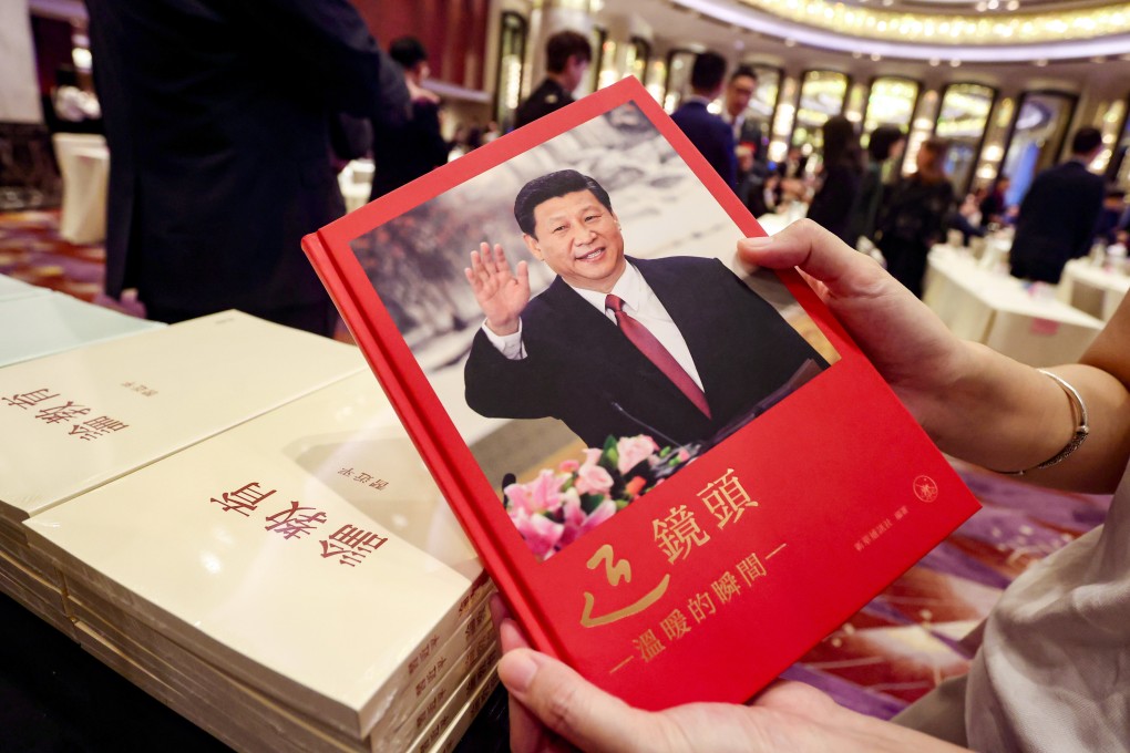 A launch event for Xi Jinping’s new book was held on Wednesday. Photo: Jonathan Wong