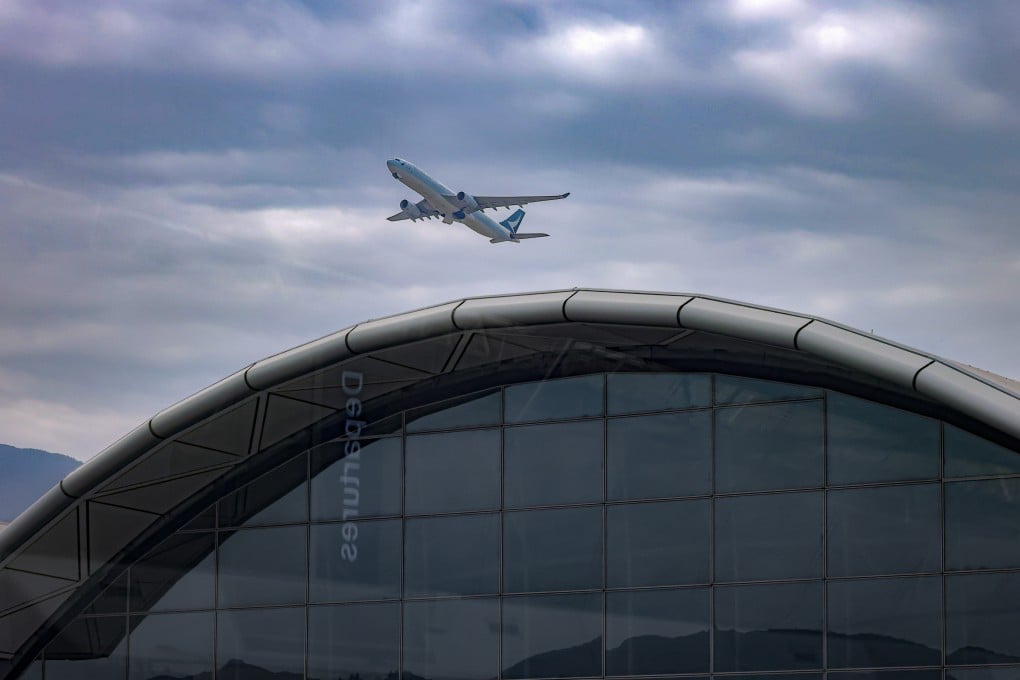 The Airport Authority of Hong Kong has posted a net profit growth of 52.3 per cent to HK$2.45 billion and 20 per cent growth in revenue to HK$16.4 billion for the 2024-25 financial year. Photo: Nora Tam