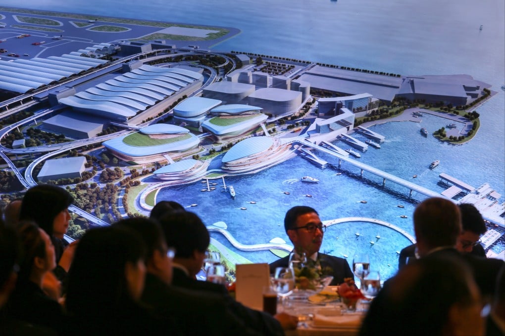 The Airport Authority held an exhibition called ‘The Future of Shopping Malls’ in 2018. Photo: K. Y. Cheng