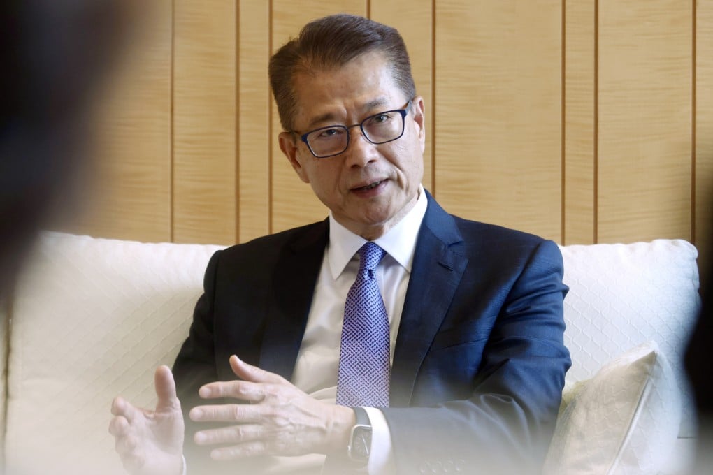 Financial Secretary Paul Chan Mo-po, pictured during an interview on June 20, 2025. Photo: Jonathan Wong