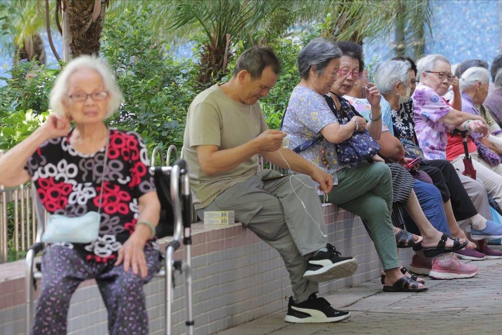 People aged 65 and above made up 22 per cent of the 7.5 million residents in Hong Kong last year. Photo: Jelly Tse