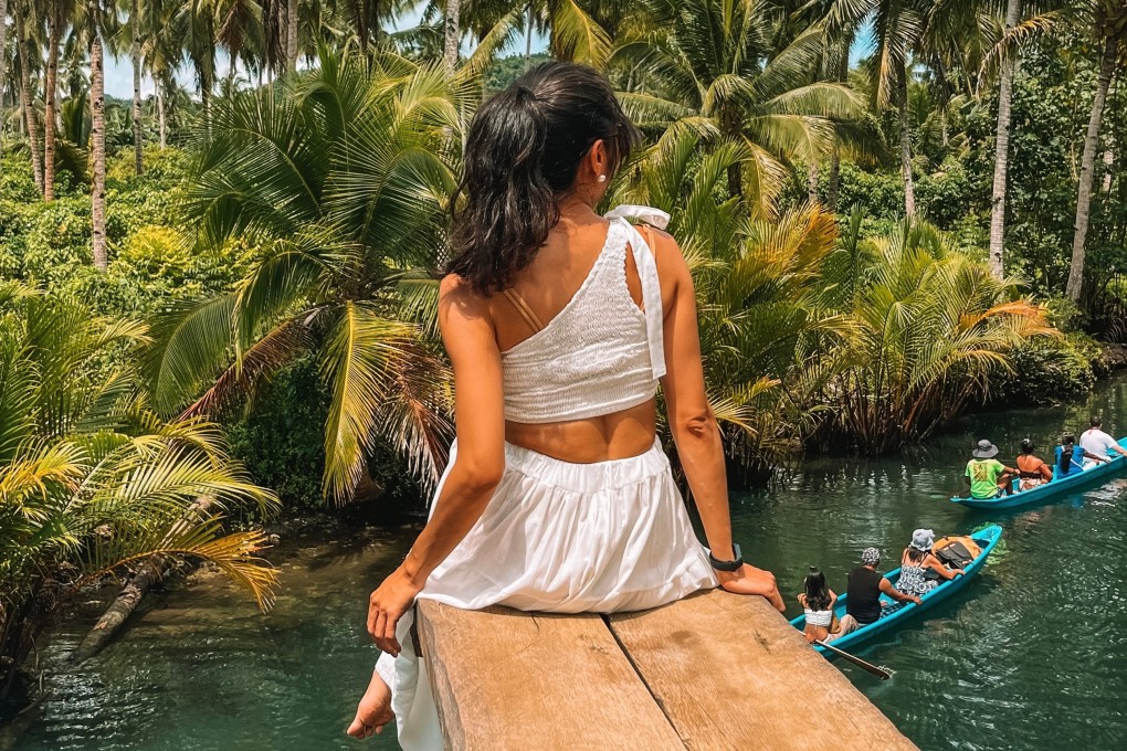 A woman relaxes by the Maasin River in Siargao, Philippines. Tourism accounted for 8.9 per cent of Philippine’s GDP last year. Photo: Shutterstock