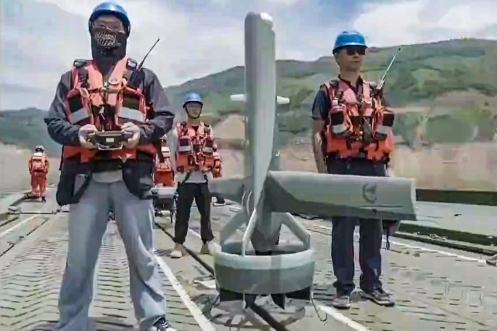 Drone Vertikal China Uji Coba di Pegunungan untuk Penyelamatan Bencana