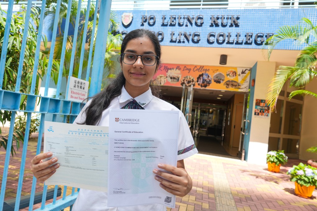Smriti Kedia is planning to study medicine. Photo: Sun Yeung