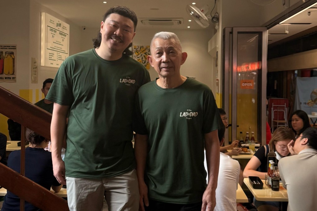 Keith and Desmond Koh, owners of Lad & Dad, outside their Kuala Lumpur branch. Photo: Keith Koh